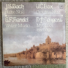 J.S. BACH: Suite No. 2 / G.F. Händel: Water music (LP) 1988 - pikkukuva 1
