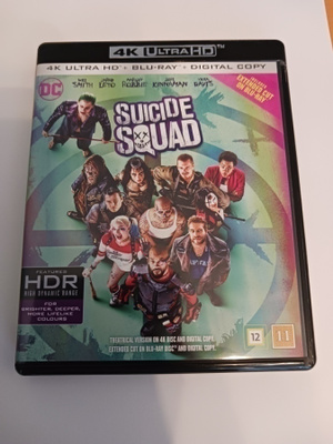 SUICIDE SQUAD 4K + BLU-RAY