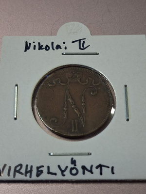 Harvinainen virhelyönti Nikolai II
