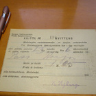 1906 Helsinki Suomen Valtionrautatiet kuitti - pikkukuva 1