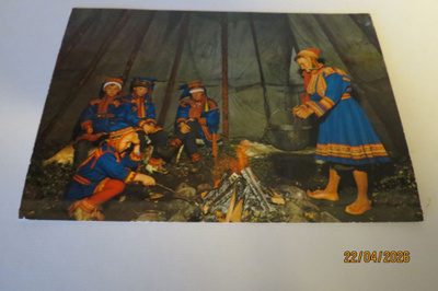 LAPPI 1970 KULKENUT KORTTI