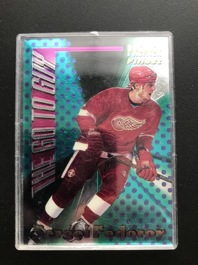 1994-95 Topps Premier The Go To Guy Sergei Fedorov #9