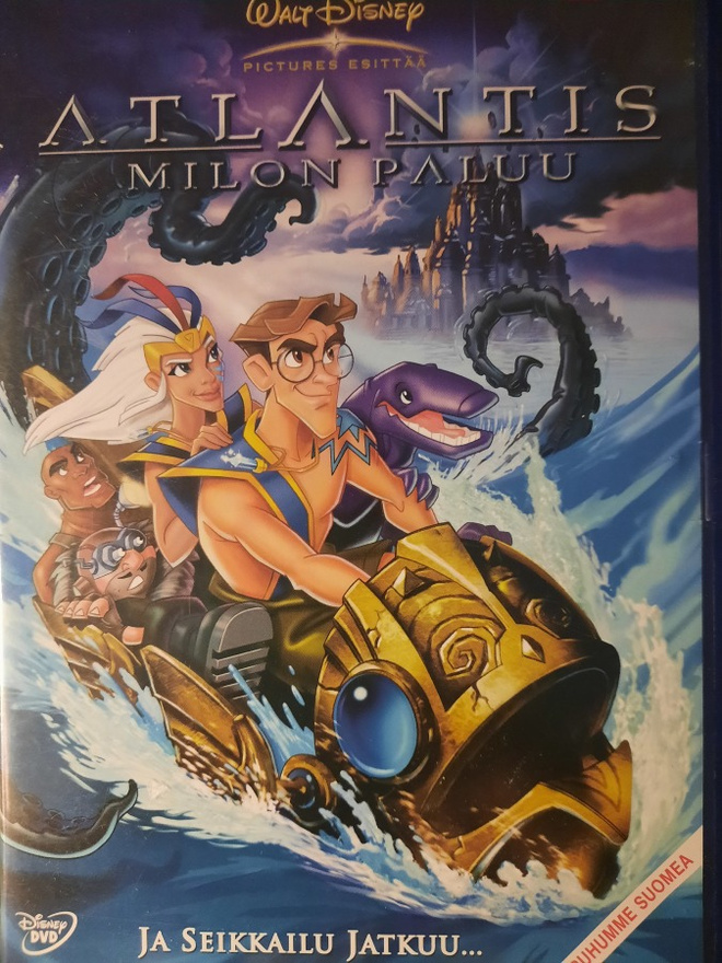 Atlantis Milon paluu  DVD