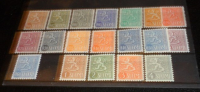 LAPE 552-745 VÄLILTÄ LEIJONAMALLIT YLEISMERKIT POSTITUORENA