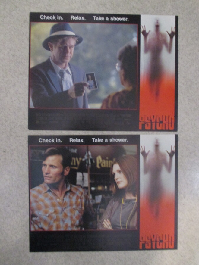 PSYCHO (Gus Van Sant, 1998) - aulakorttisetti (8 kpl)