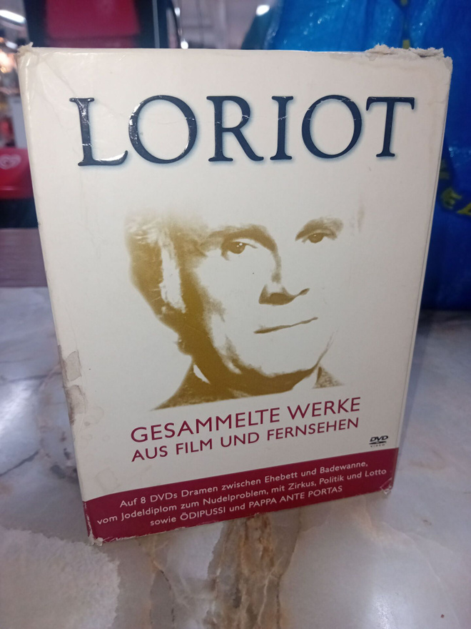 8 DVD box LORIOT GESAMMELTE WERKE AUS FILM UND FERNSEHEN