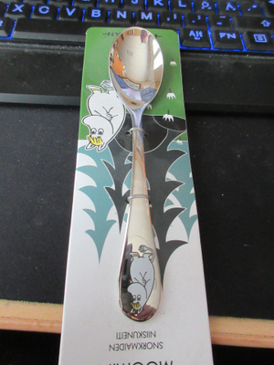 HACKMAN MOOMIN NIISKUNEITI JÄLKIRUOKALUSIKKA 17 CM