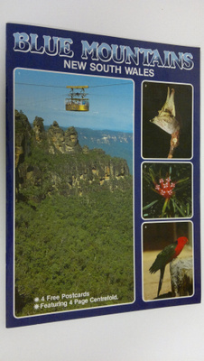 Blue Mountains New South Wales : 4 free postgards ; featu...