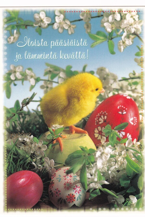Postikortti Pääsiäinen
