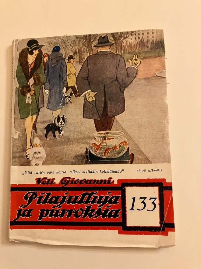 Veli Giovanni : Pilajuttuja ja piirroksia 133