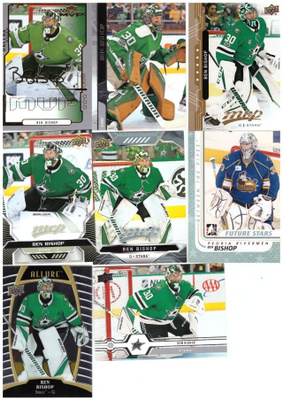 8 x Mv BEN BISHOP Stars, Peoria Rivermen