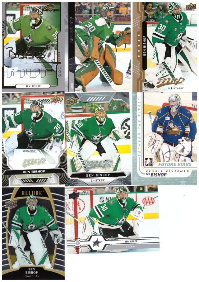 8 x Mv BEN BISHOP Stars, Peoria Rivermen