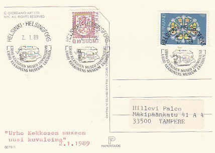 ERIKOISLEIMA , Tamminiemi, Helsinki 2.1.1989