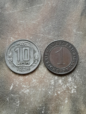 Kolikkosetti 1936, 2kpl