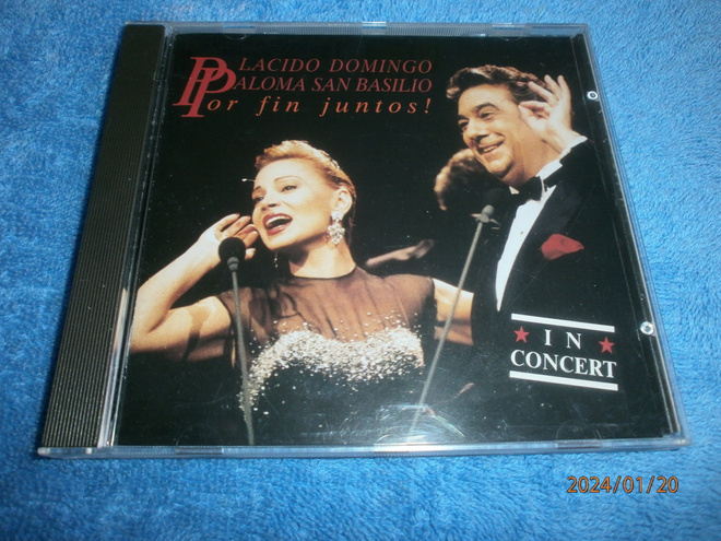 PLACIDO DOMINGO - PALOMA POR FIN JUNTOS    -   CD