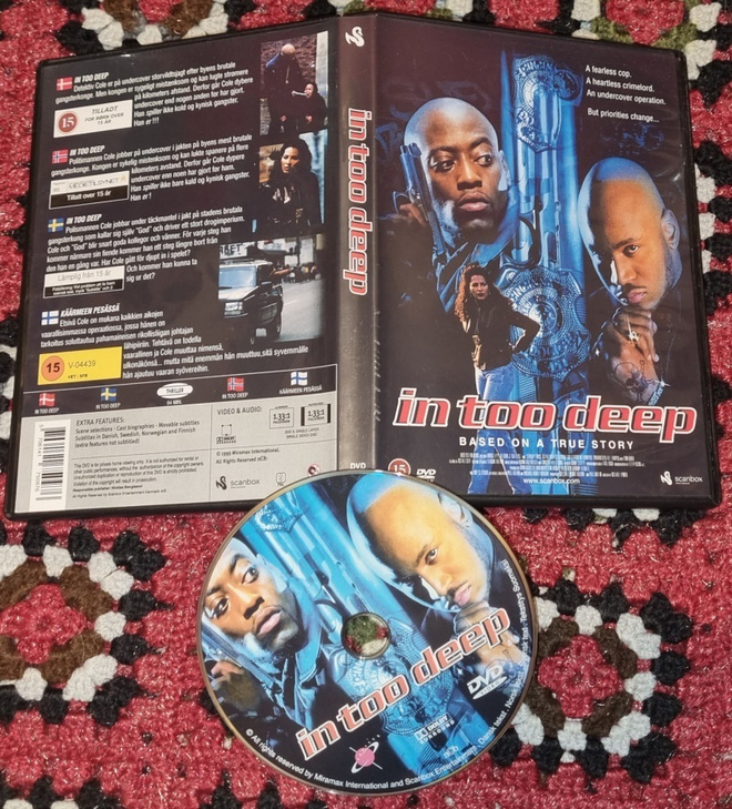DVD In Too Deep - Käärmeen pesässä FI Omar Epps , Pam Grier