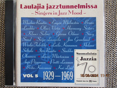 LAULAJIA JAZZTUNNELMISSA VOL 5 1929-1969 (CD)