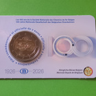 Belgia 2026 2 € CC Rautatiet 100 vuotta coincard - pikkukuva 3