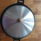 Valurautainen paella-/wok-pannu - pikkukuva 2