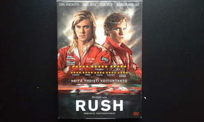 DVD: RUSH (O: Ron Howard 2013) UUSI