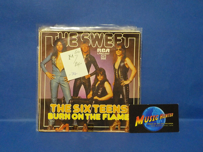 THE SWEET - THE SIX TEENS M-/EX- GER -74 7"