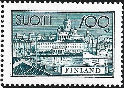 1942 M30 Helsinki vaaleansinisenvihreä ** Lape 260 d HSP Lm6
