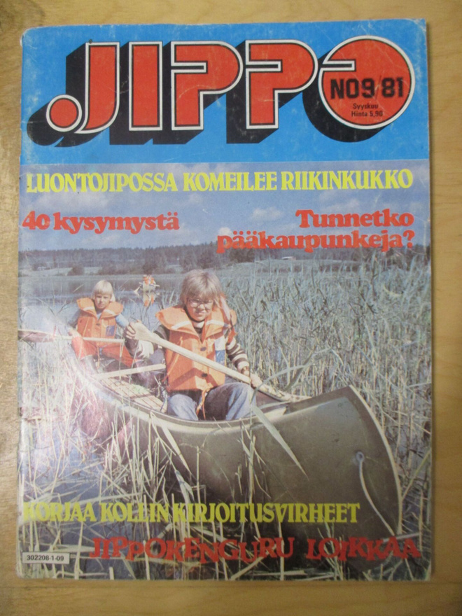 JIPPO 1981 9 (liite mukana)