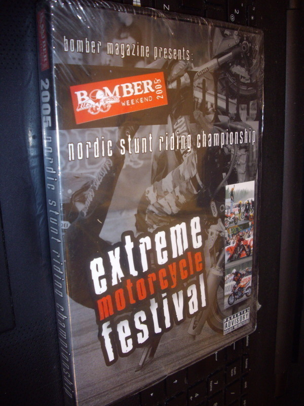 DVD : EXTREME MOTORCYCLE FESTIVAL  ( UUSI ! ) Sis.pk:t