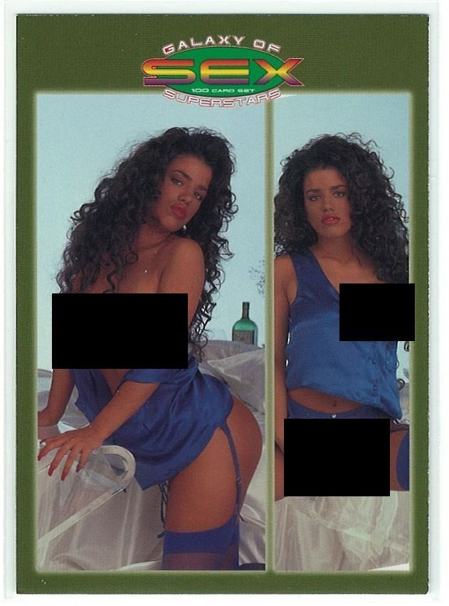 1997 Hot Shots Galaxy of Sex Superstars #19 Bianca Trump