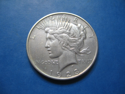 USA 1 dollar hopearaha Peace Dollar - 1923