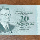 10 markkaa v. 1963 Litt. A, vain 120 000 kpl - pikkukuva 1