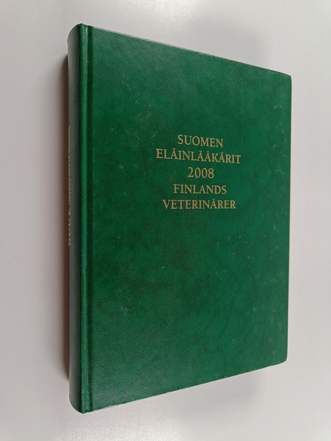 Suomen eläinlääkärit 2008 Finlands veterinärer 2008 - Fin...