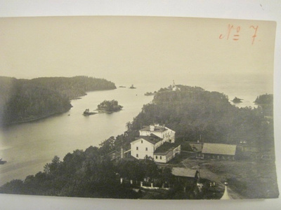 VANHA Postikortti Valamo 1900-l