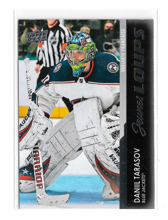 2021-22 Upper Deck Young Guns French RC #747 Daniil Tarasov