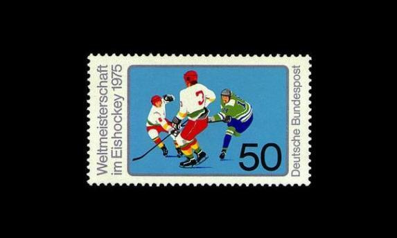Saksa 835 ** Jääkiekon MM-kisat (1975)