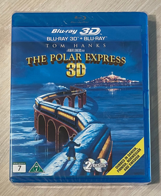 Napapiirin pikajuna (2004) Blu-ray 3D + Blu-ray (UUSI)