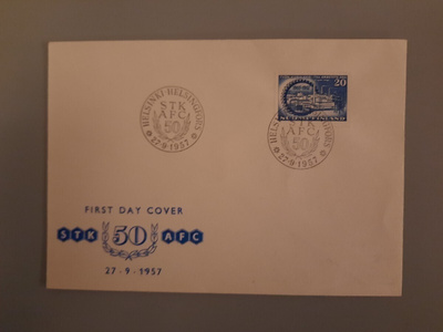 FDC Suomi STK 50-v EL, blanco teemakuori
