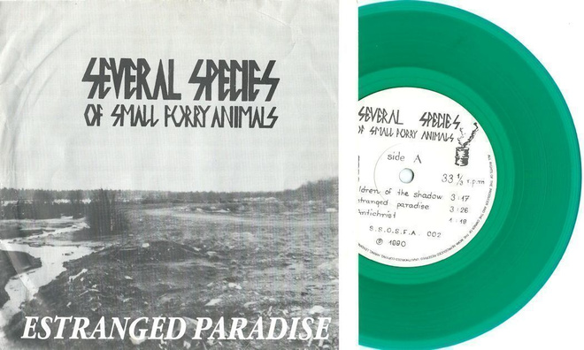 SEVERAL SPECIES OF SMALL FURRY ANIMALS - Estranged... 7" EP