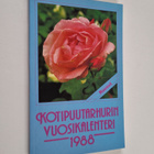 Kotipuutarhurin vuosikalenteri 1988 - pikkukuva 1
