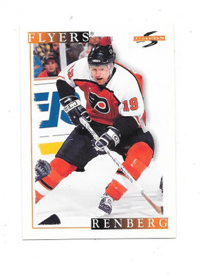 1995-96 Score #35 Mikael Renberg , Philadelphia Flyers
