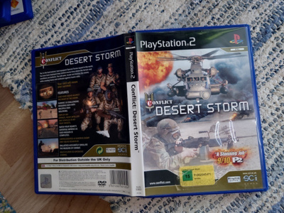 Conflict Desert Storm ps2 cib