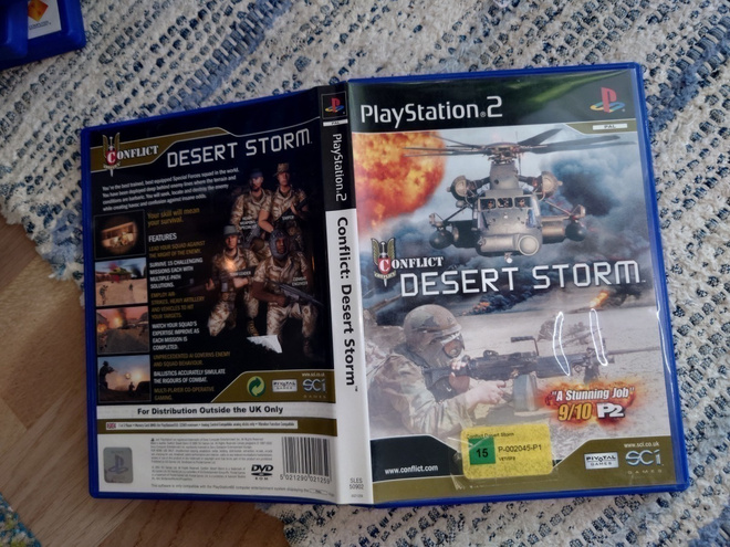 Conflict Desert Storm ps2 cib