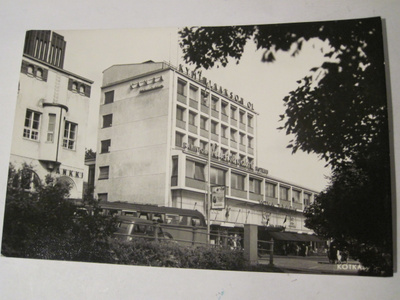 VANHA Postikortti Kotka 1950-l Alkup.Mallikappale