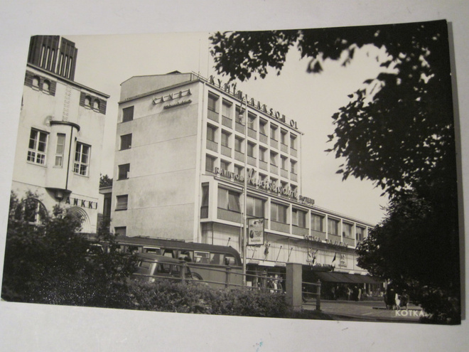 VANHA Postikortti Kotka 1950-l Alkup.Mallikappale