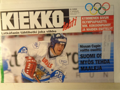 Kiekkolehti Nro 6/1994 (27.1)