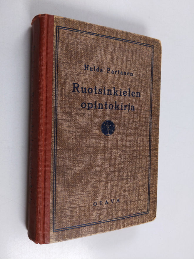 Hulda Partanen : Ruotsinkielen opintokirja : sanastoineen...