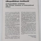 Ulkopolitiikka 3/86 - pikkukuva 2