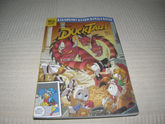 Disney DuckTales 1/2018 Kaksipäisen kaakin kamala kätkö
