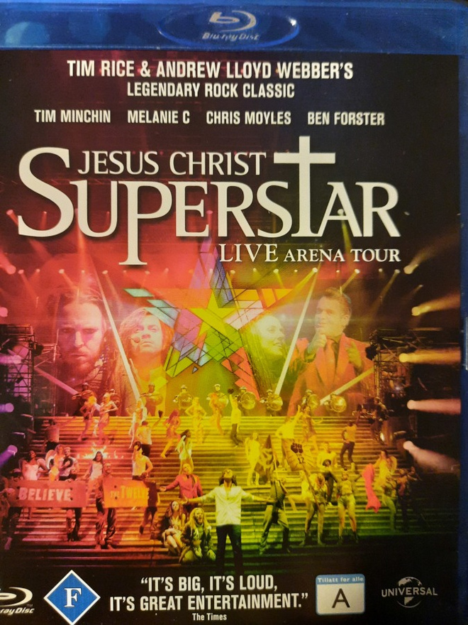 Jesus Christ Superstar Live Arena Tour BLU-RAY