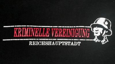 Landser -bändipaita - "Kriminelle Vereinigung" - Koko M
